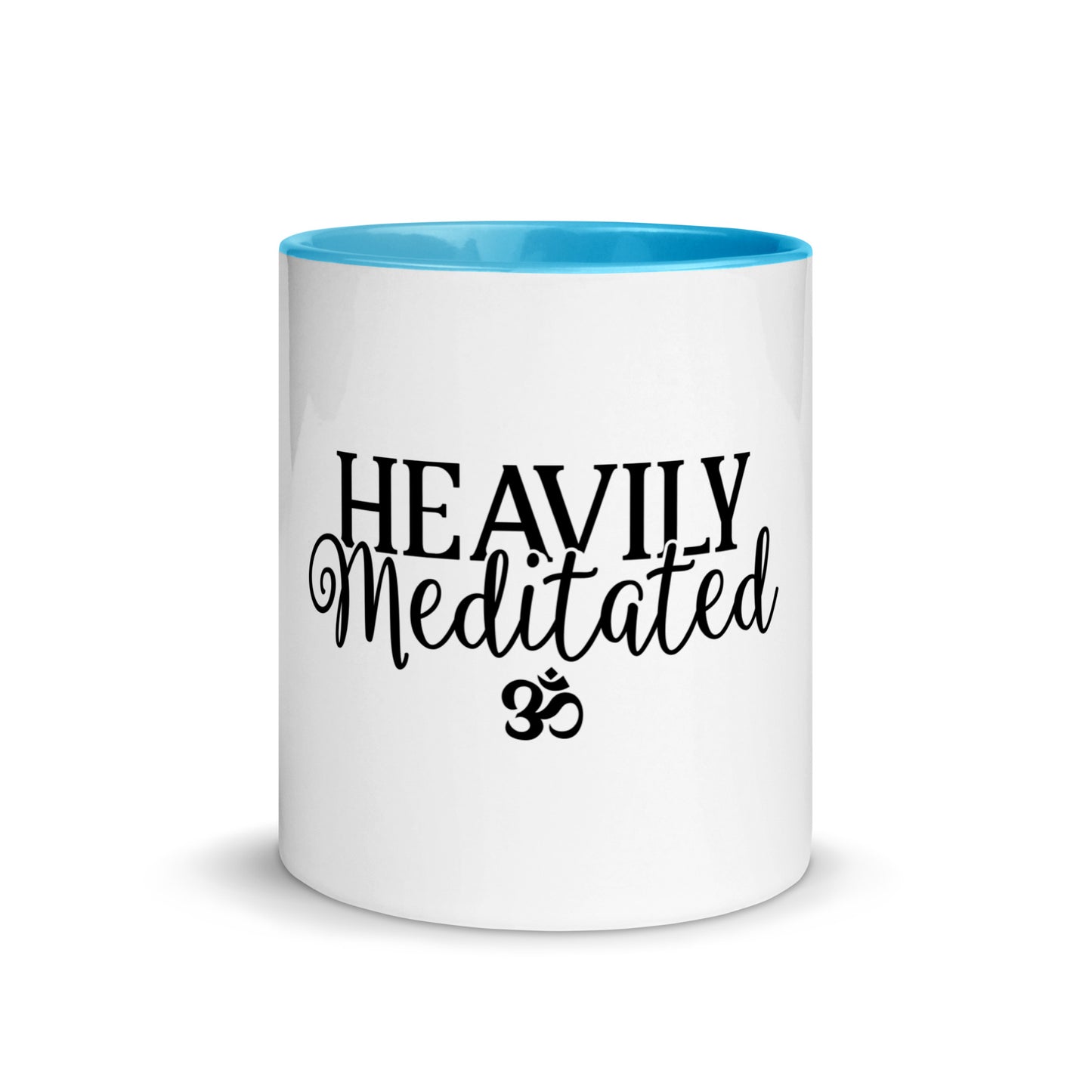 Heavily Meditated Mug with Color Inside