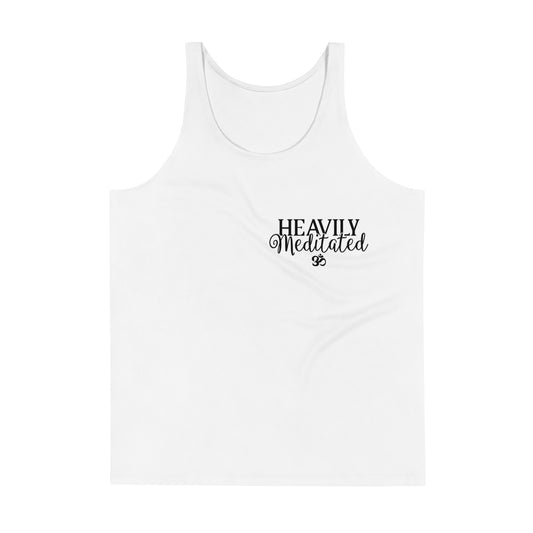 Heavily Meditated Unisex Tank Top