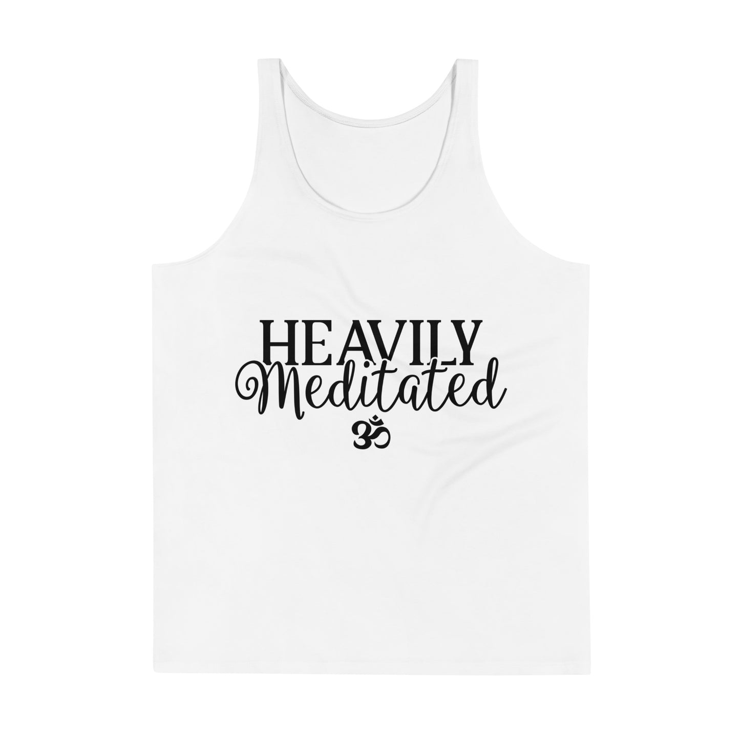 Heavily Meditated Unisex Tank Top