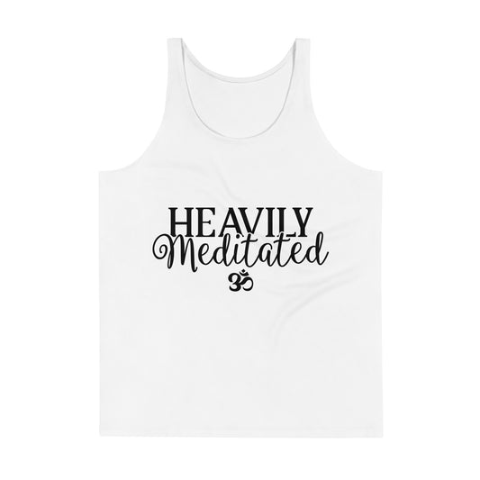 Heavily Meditated Unisex Tank Top