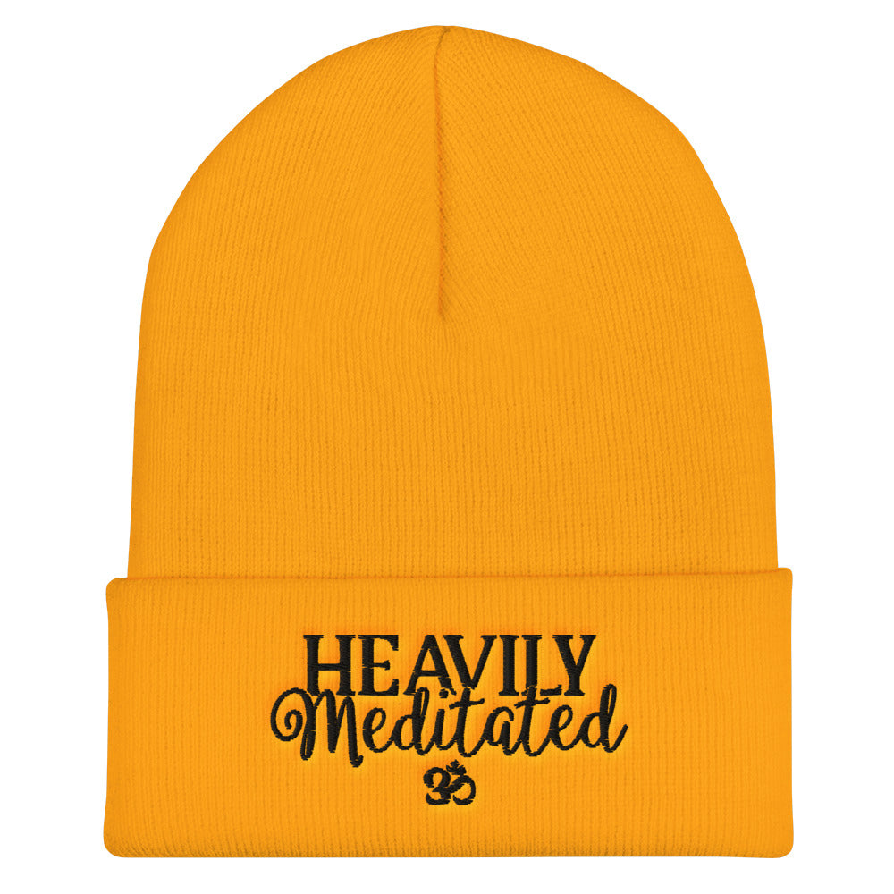 Heavily Meditated Cuffed Beanie