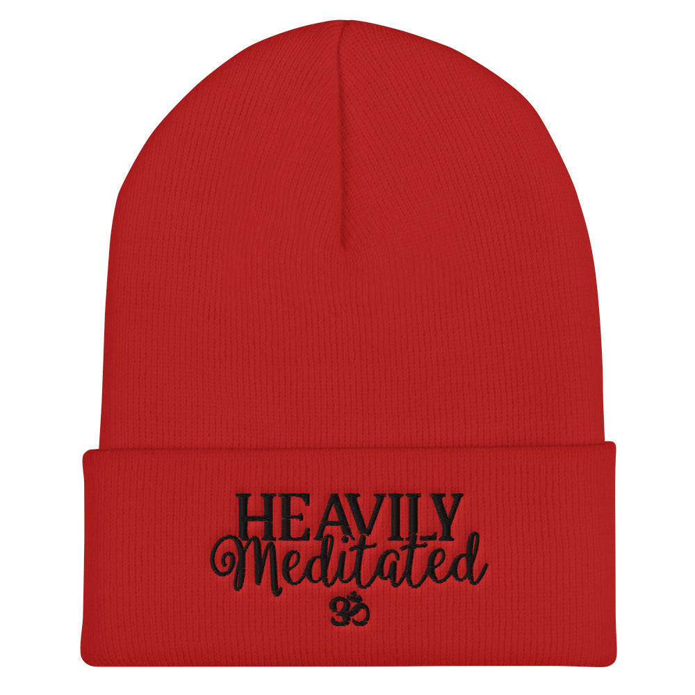 Heavily Meditated Cuffed Beanie