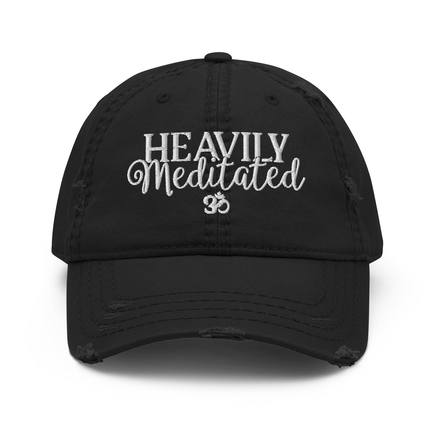 Heavily Meditated Distressed Hat