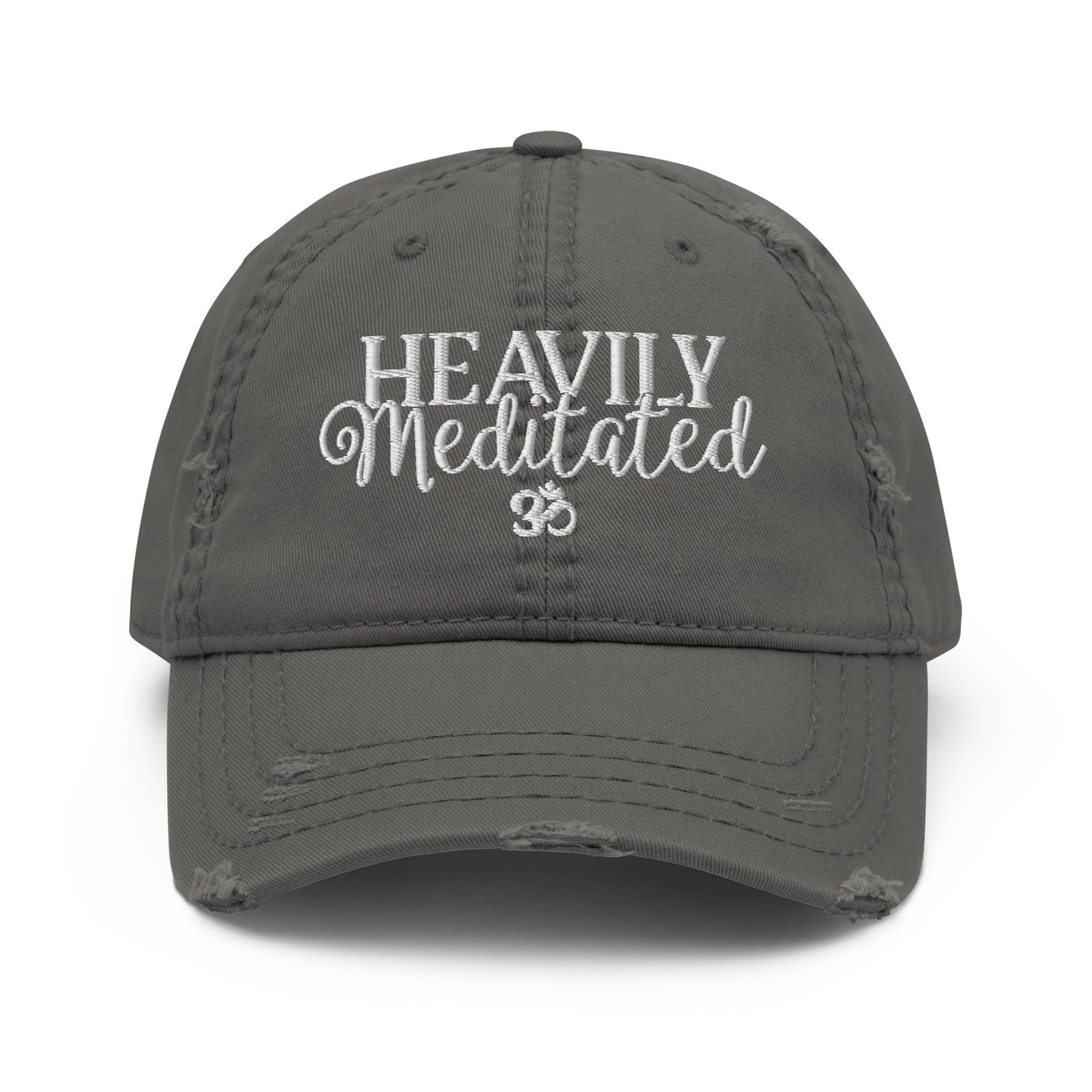 Heavily Meditated Distressed Hat