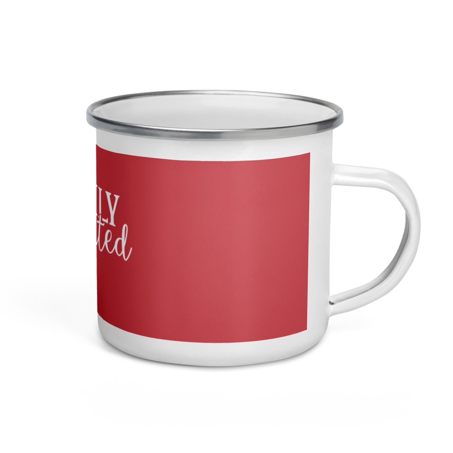 Heavily Meditated Enamel Mug