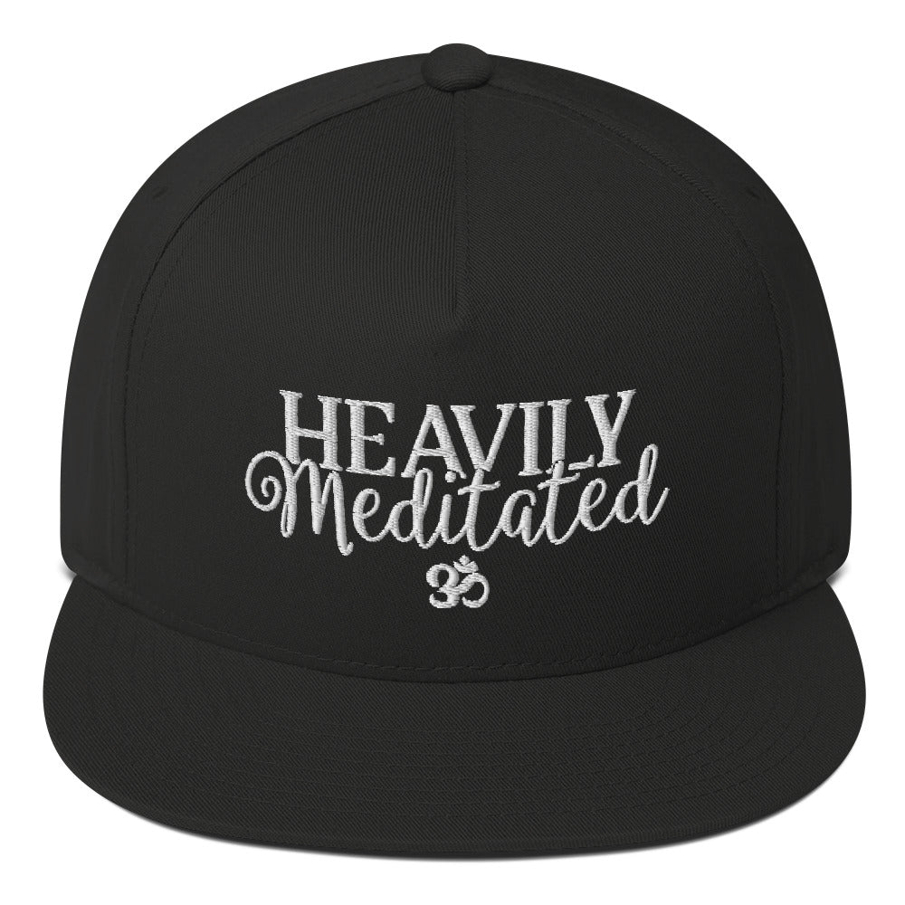 Heavily Meditated Flat Bill Cap