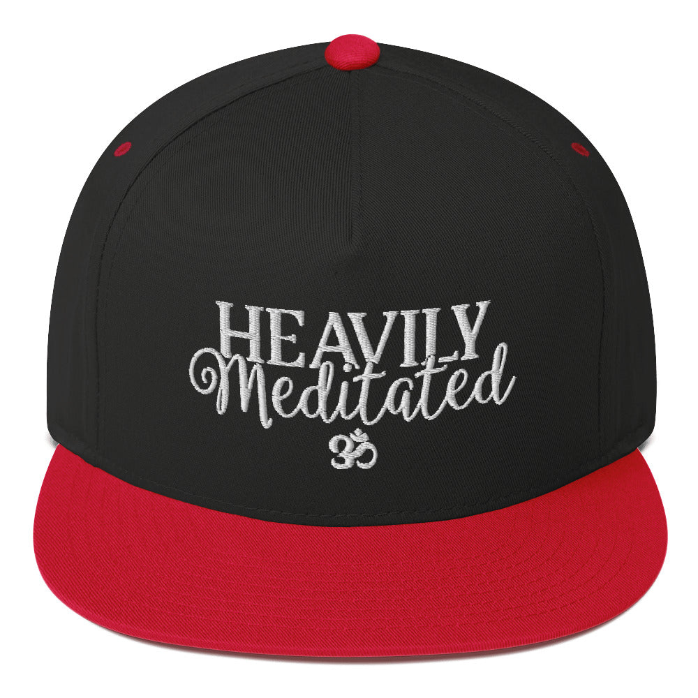 Heavily Meditated Flat Bill Cap