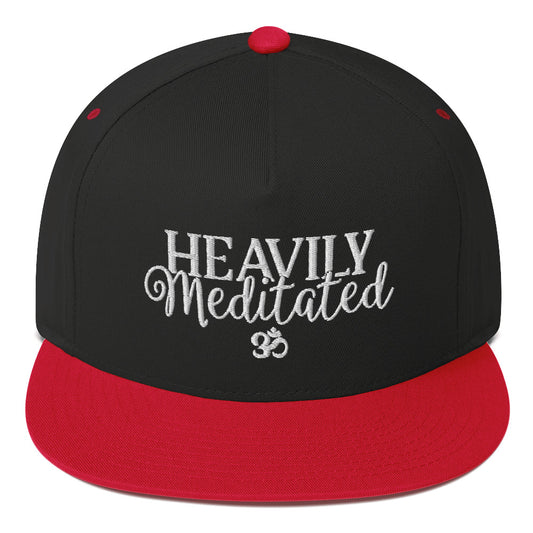 Heavily Meditated Flat Bill Cap