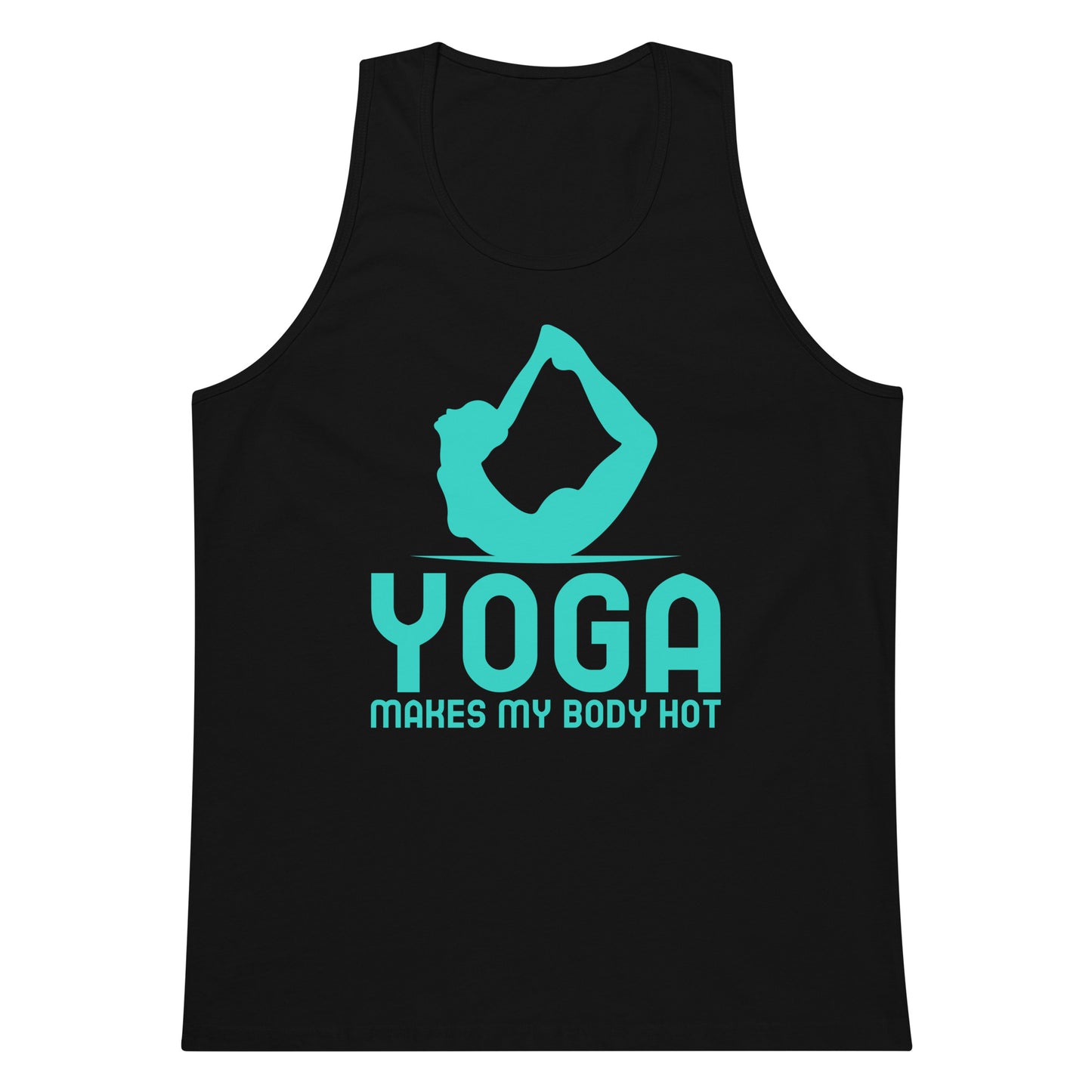 Yoga makes my body hot tank top