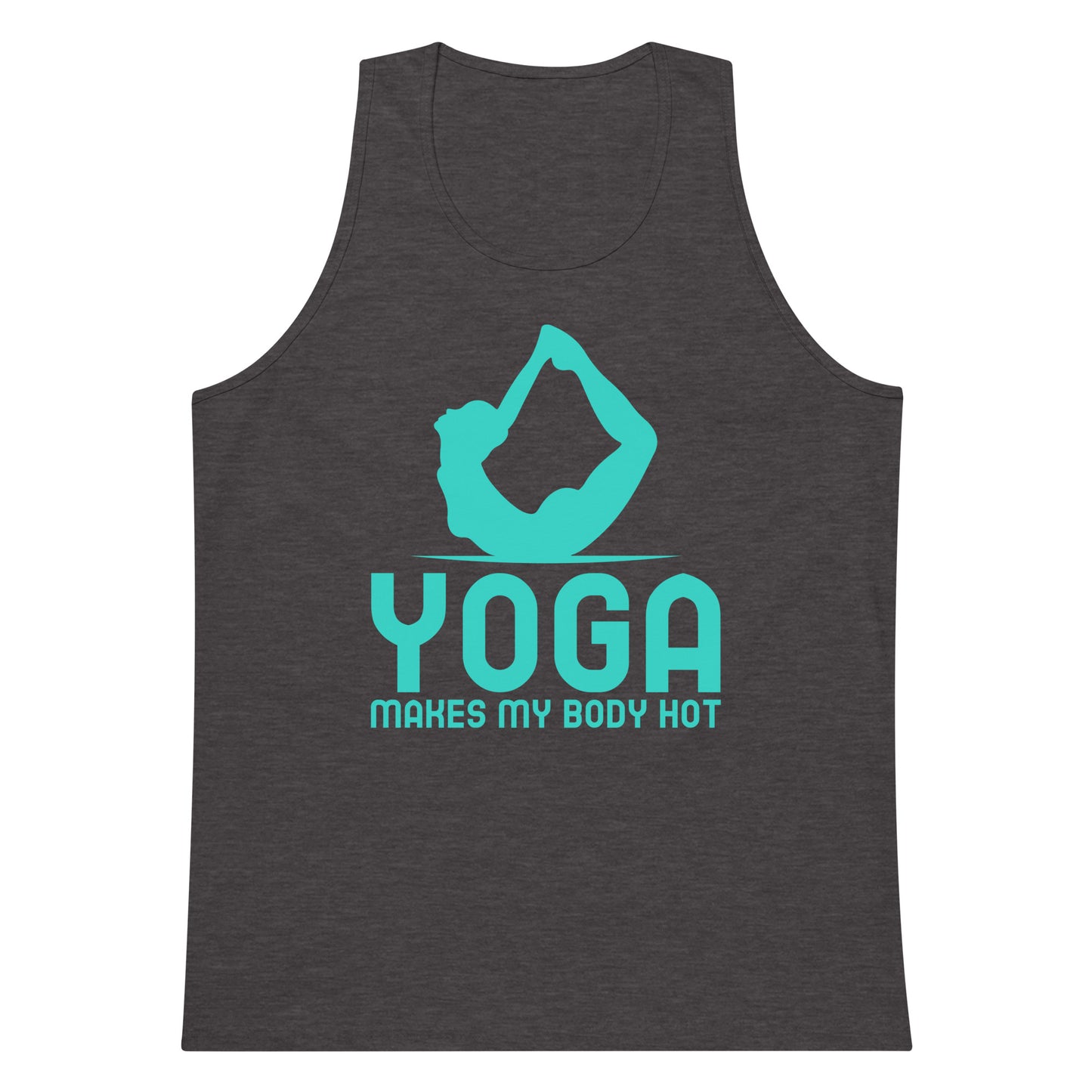 Yoga makes my body hot tank top