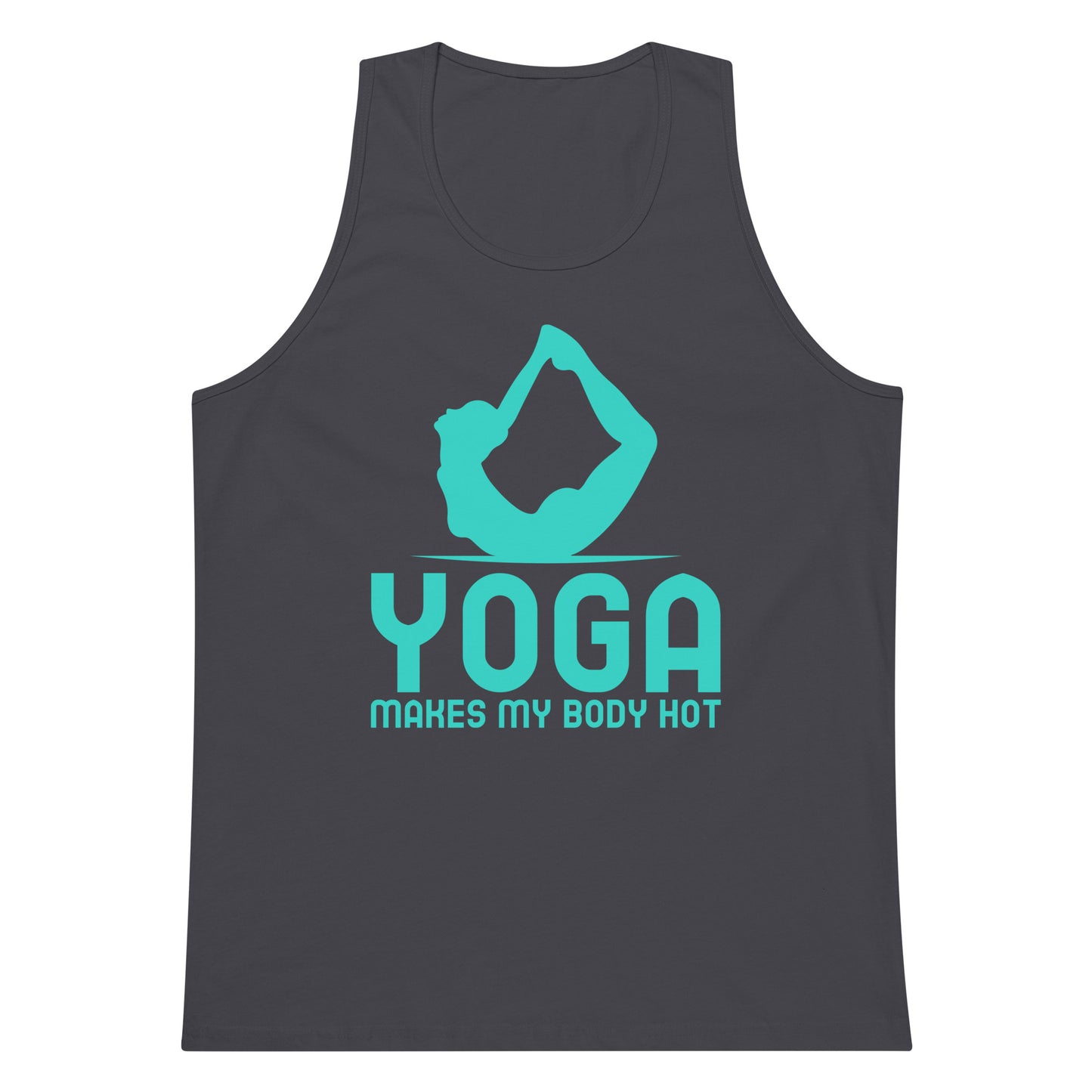 Yoga makes my body hot tank top