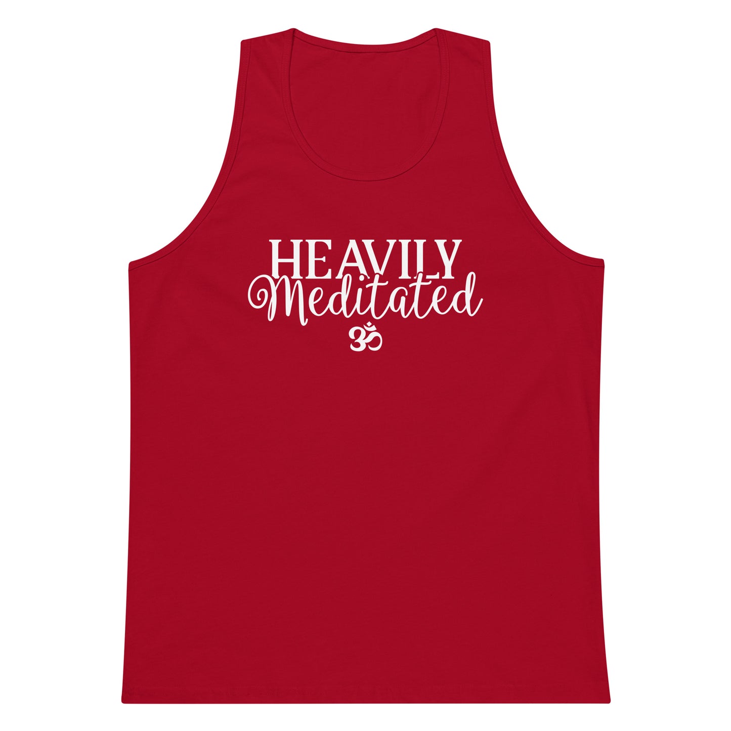 Heavily Meditated Men’s premium tank top