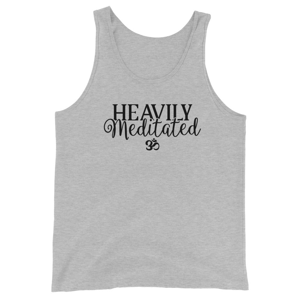 Heavily Meditated Unisex Tank Top