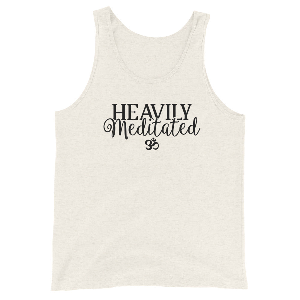 Heavily Meditated Unisex Tank Top