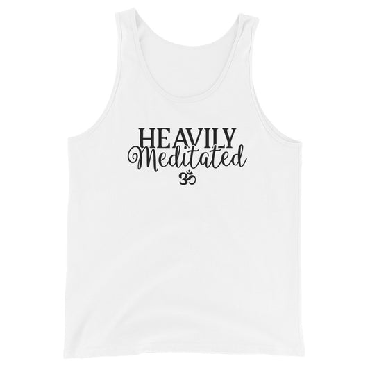 Heavily Meditated Unisex Tank Top