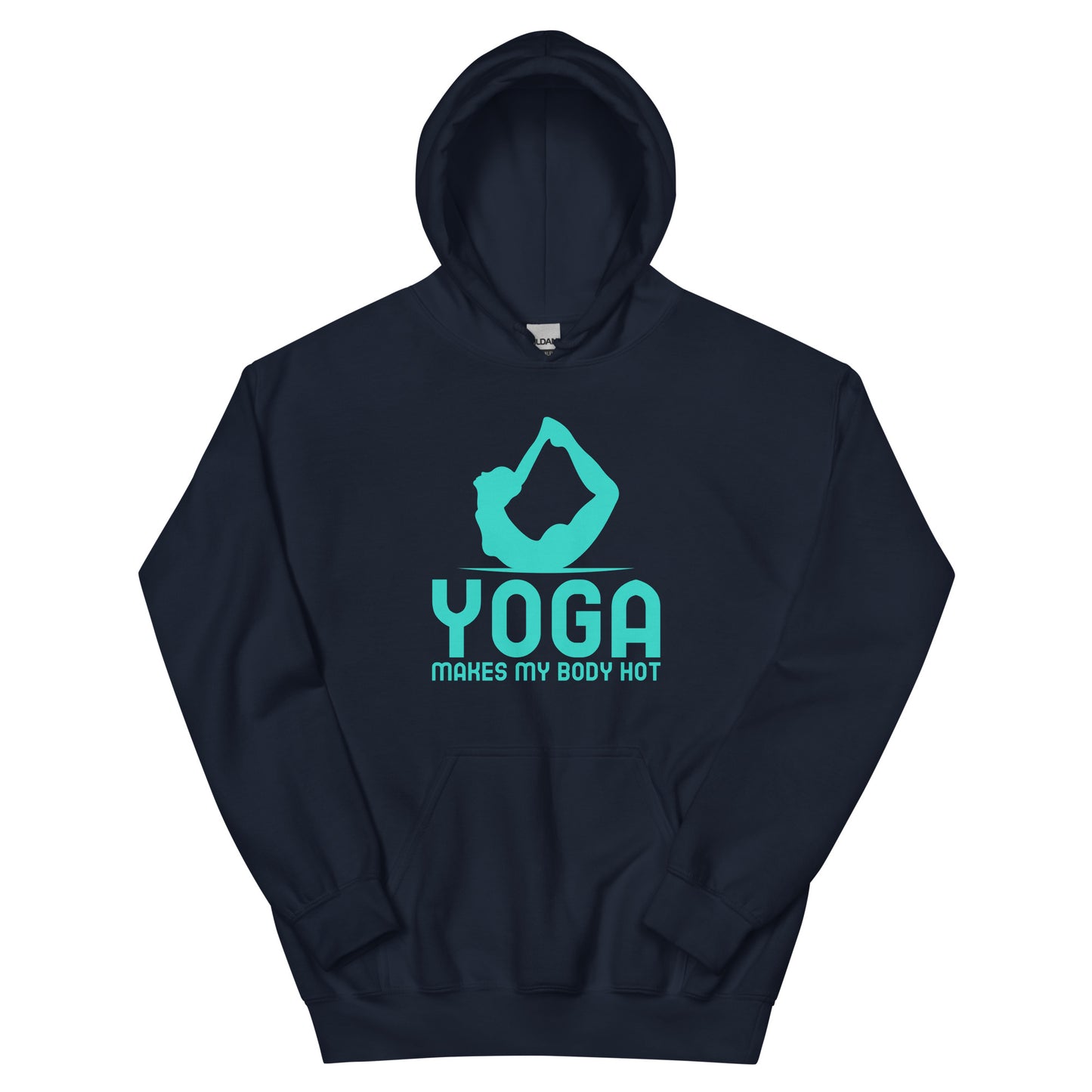 Yoga makes my body hots Hoodie