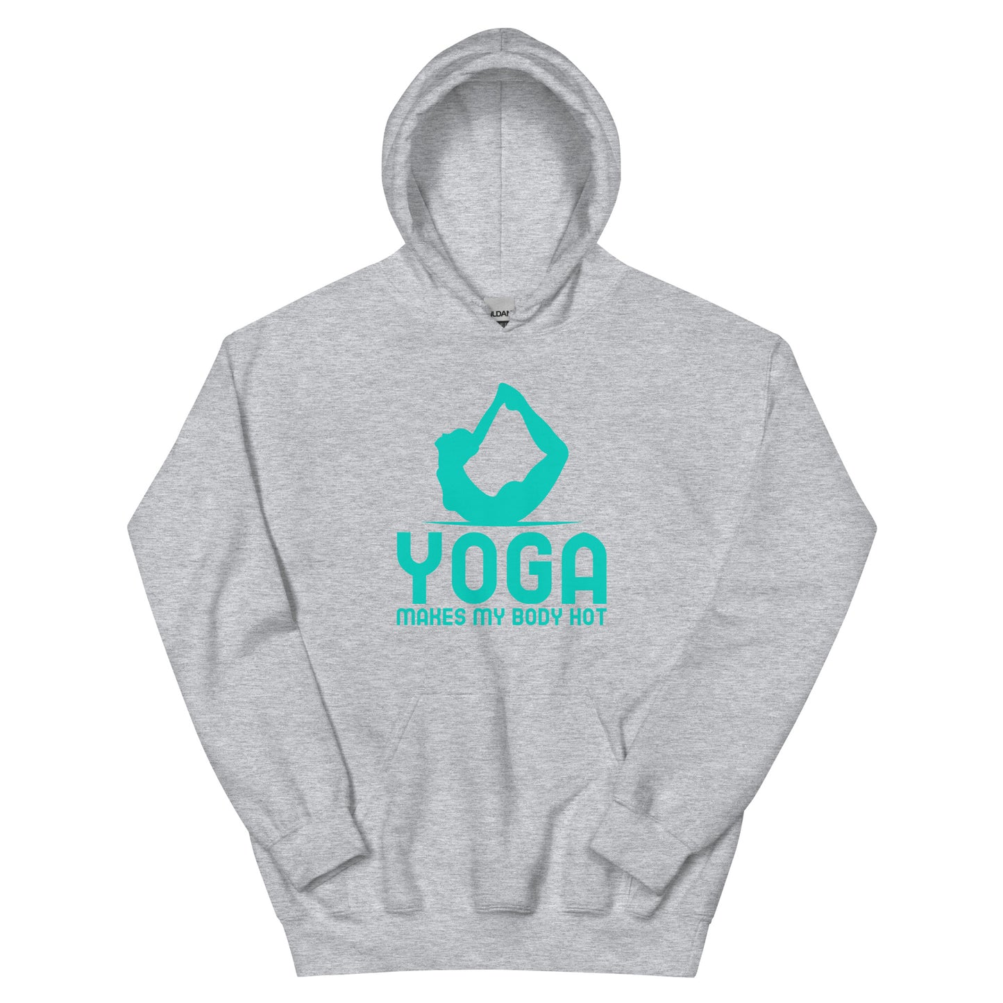 Yoga makes my body hots Hoodie