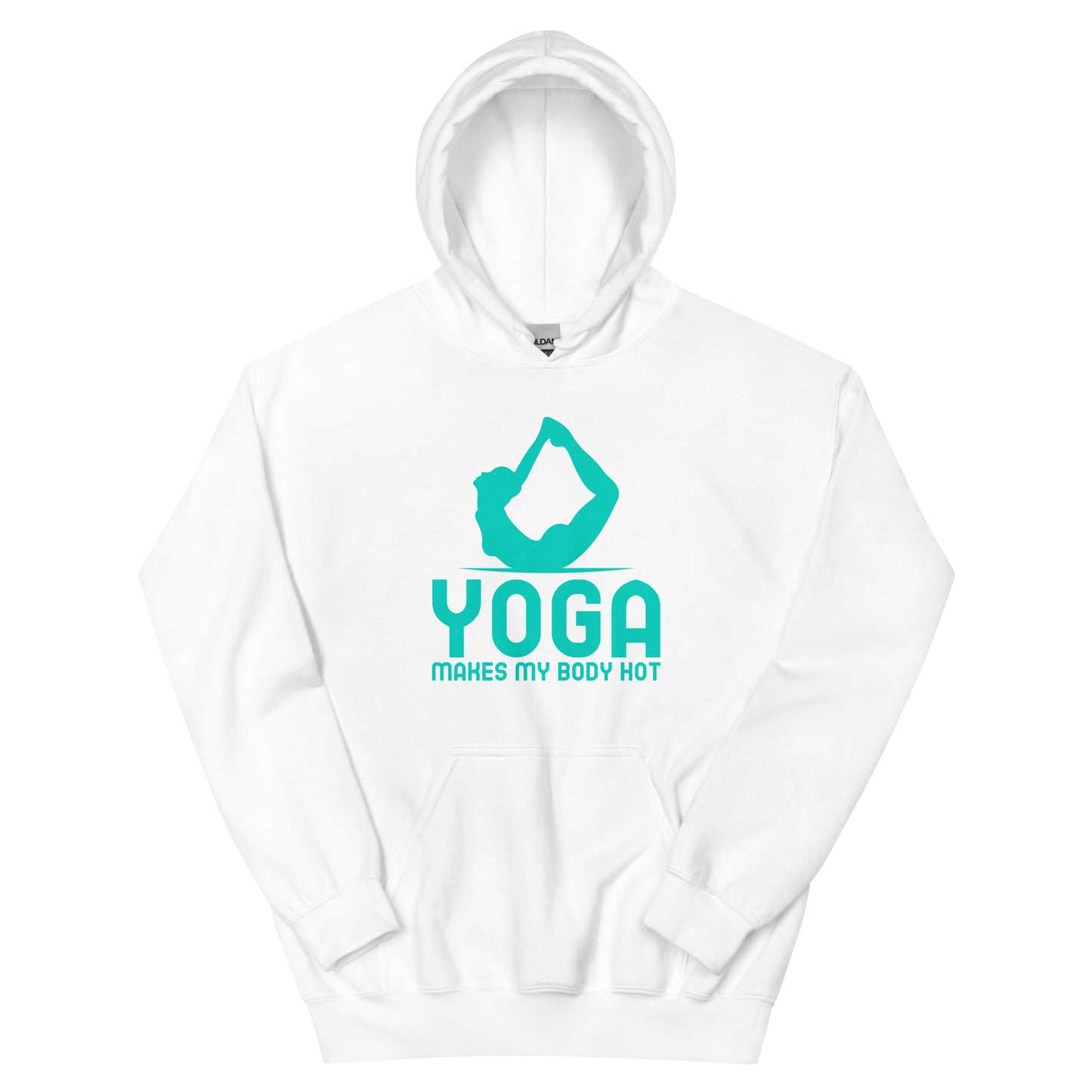 Yoga makes my body hots Hoodie