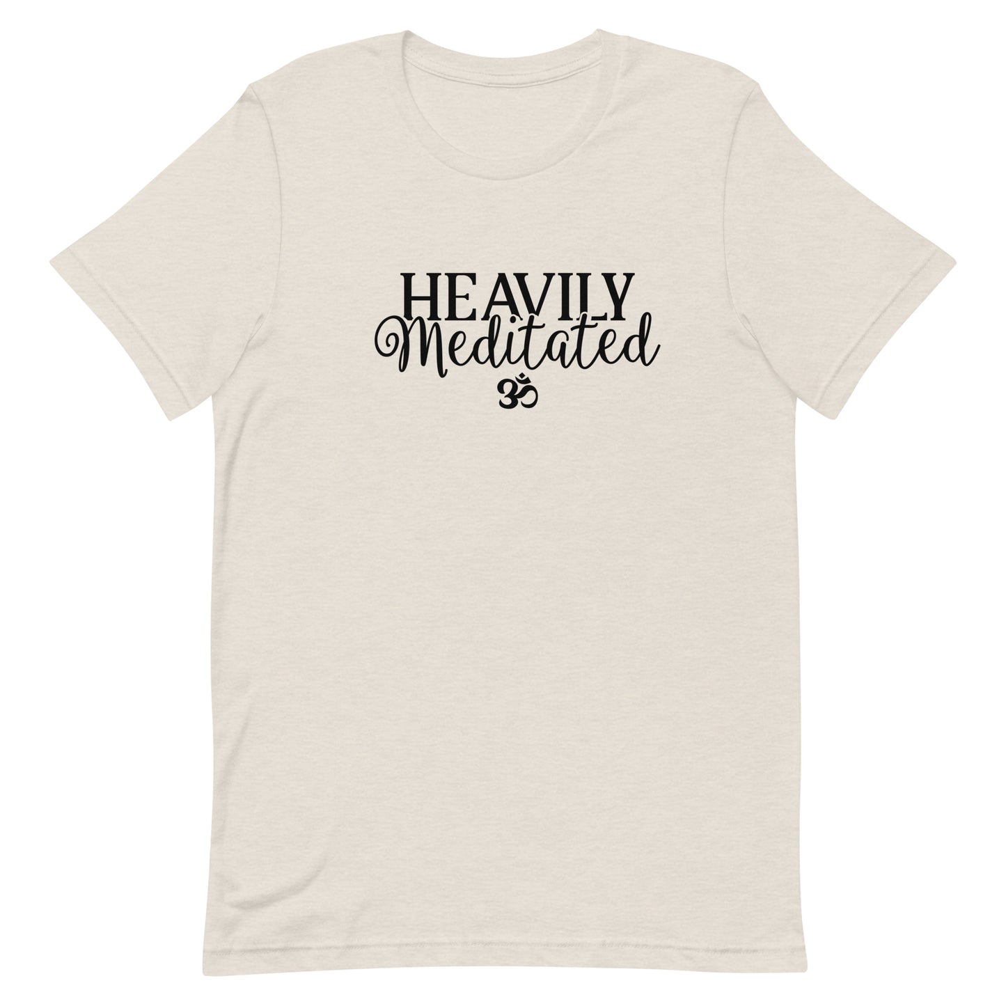 Heavily Meditated Unisex t-shirt