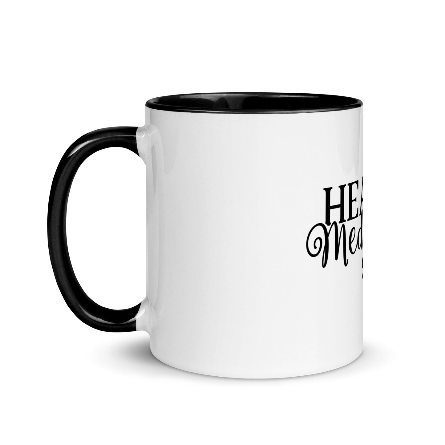Heavily Meditated Mug with Color Inside
