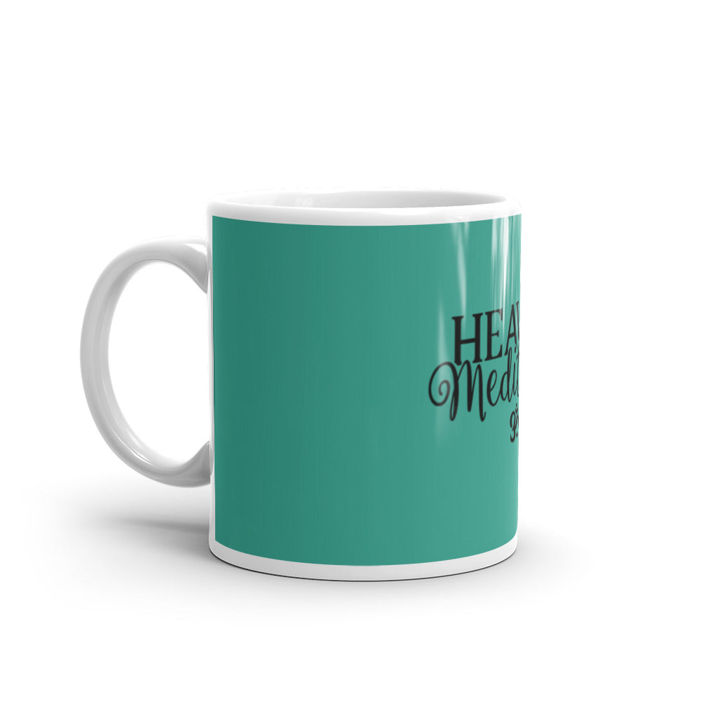 Heavily Meditated Glossy Mug