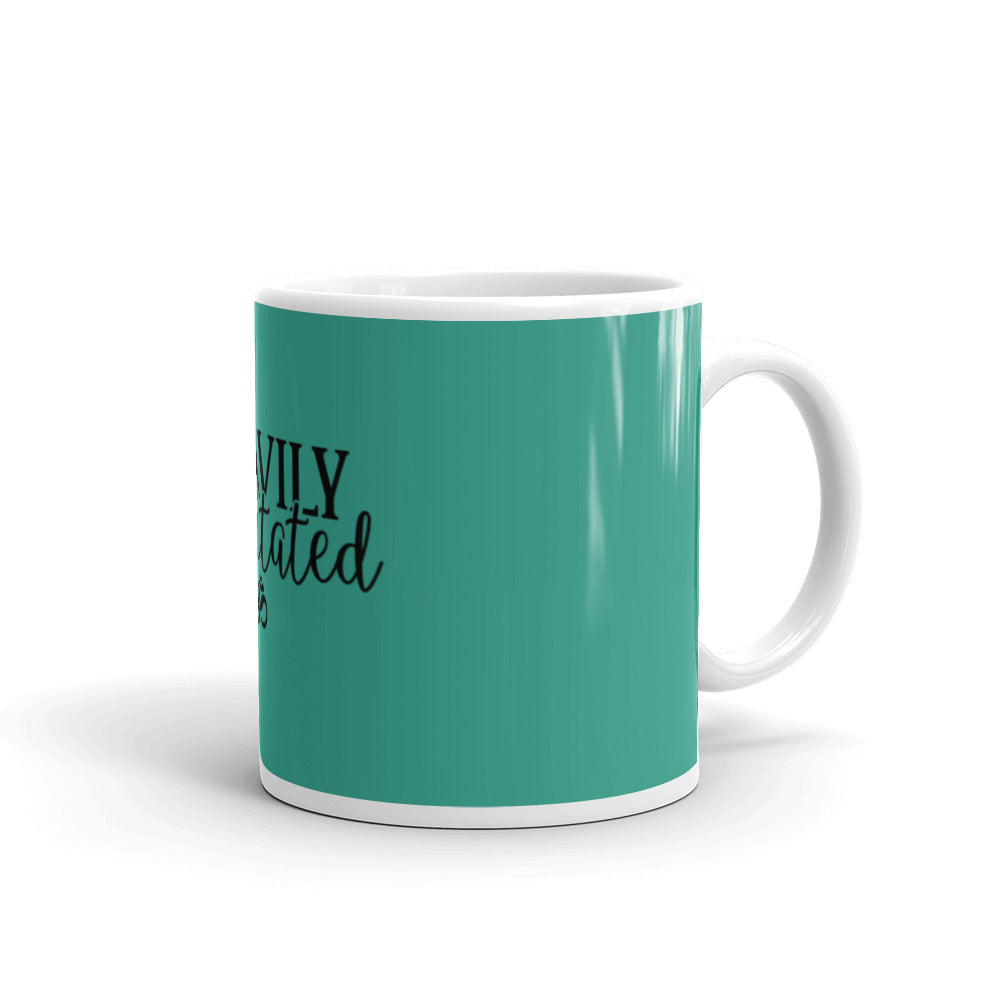 Heavily Meditated Glossy Mug