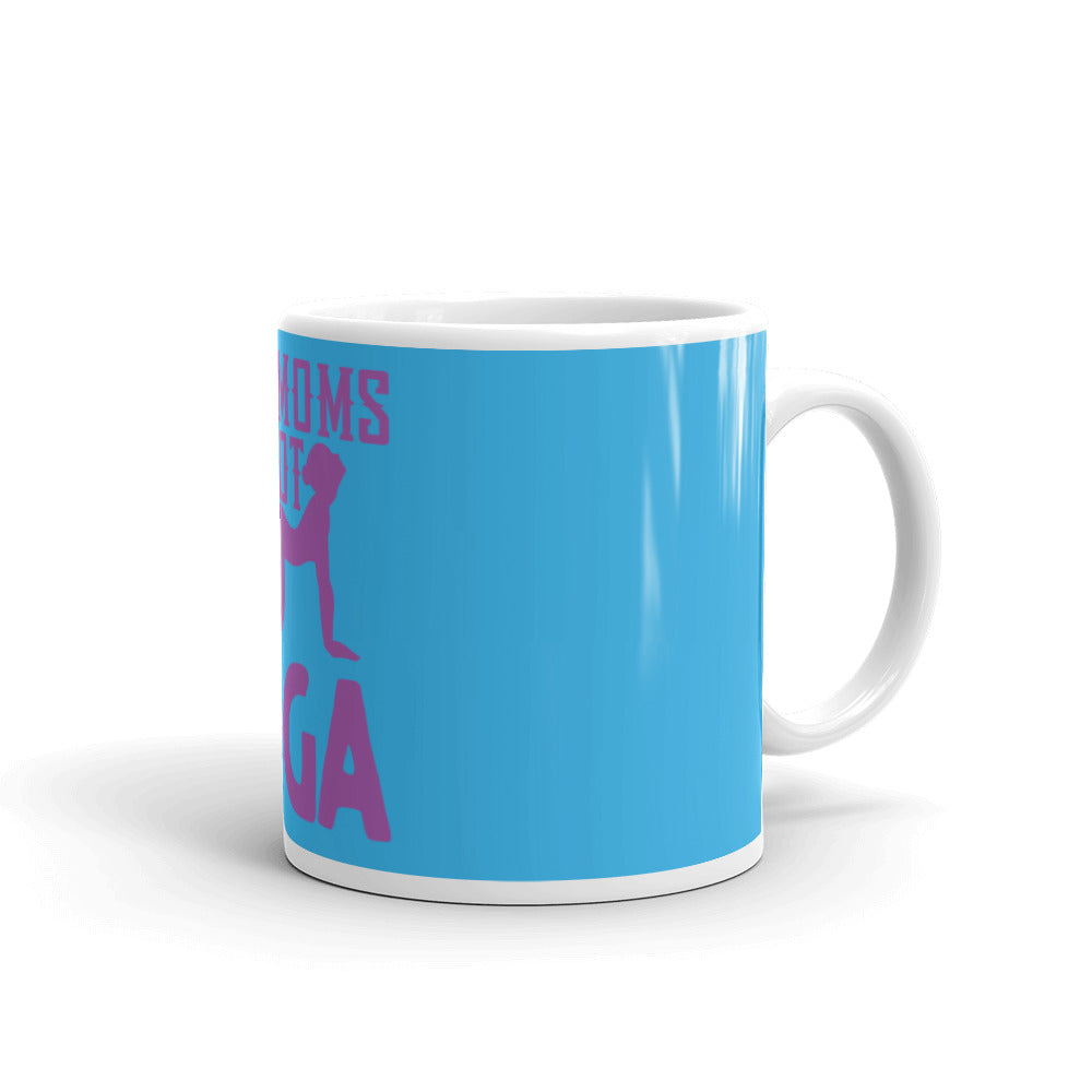 Hot Moms Do Hot Yoga mug