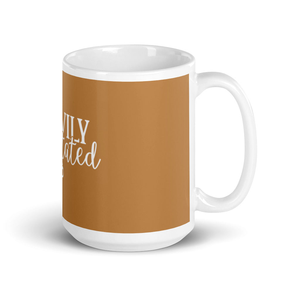 Heavily Meditated Glossy Mug